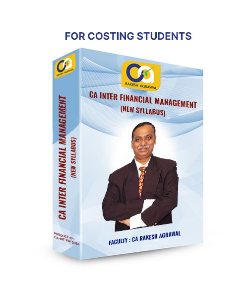 Picture of CA INTERMEDIATE FINANCIAL MANAGEMENT (NEW SYLLABUS) (FOR COSTING STUDENTS)